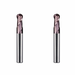 2/3/4 Flute ball nose endmill