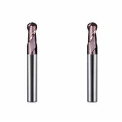 2/3/4 Flute ball nose endmill