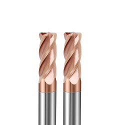 4 Flute corner Radius End Mills